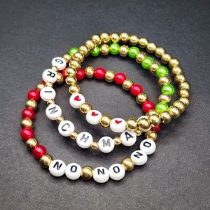 🆕️🎁 3pc Grinchmas Bracelets